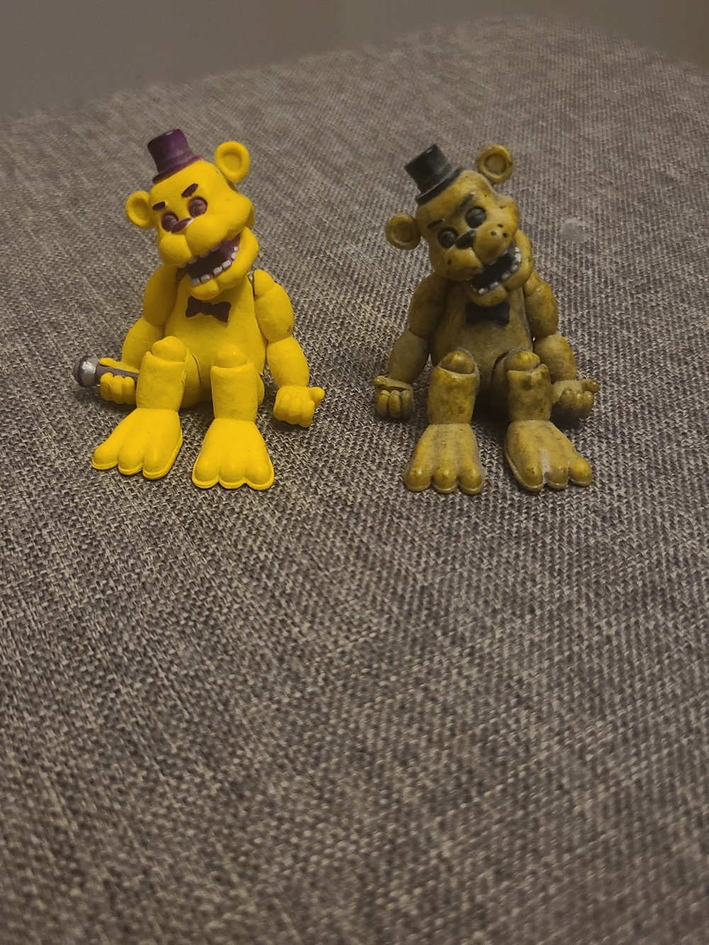 FNaF 2-inch Golden Freddy - Blacklight Freddy - Figure Toy – Kids Collectible